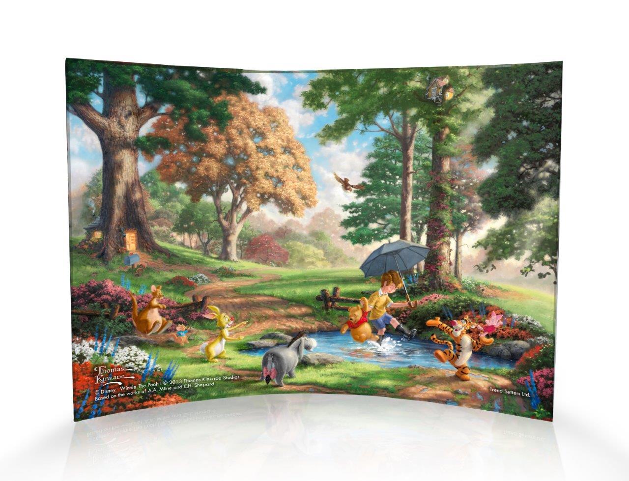 Disney (Winnie The Pooh I) 10" x 7" Curved Acrylic Print ACP1007CUR112