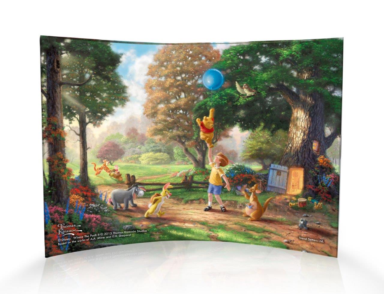 Disney (Winnie The Pooh II) 10" x 7" Curved Acrylic Print ACP1007CUR113