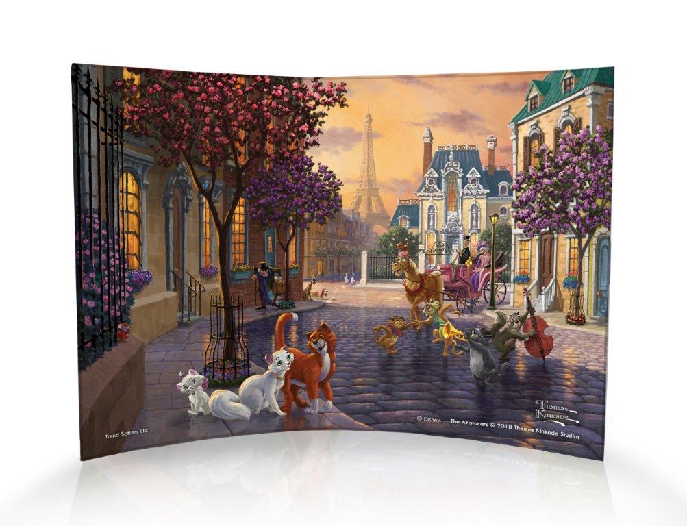 Disney (The Aristocats) 10" x 7" Curved Acrylic Print ACP1007CUR380