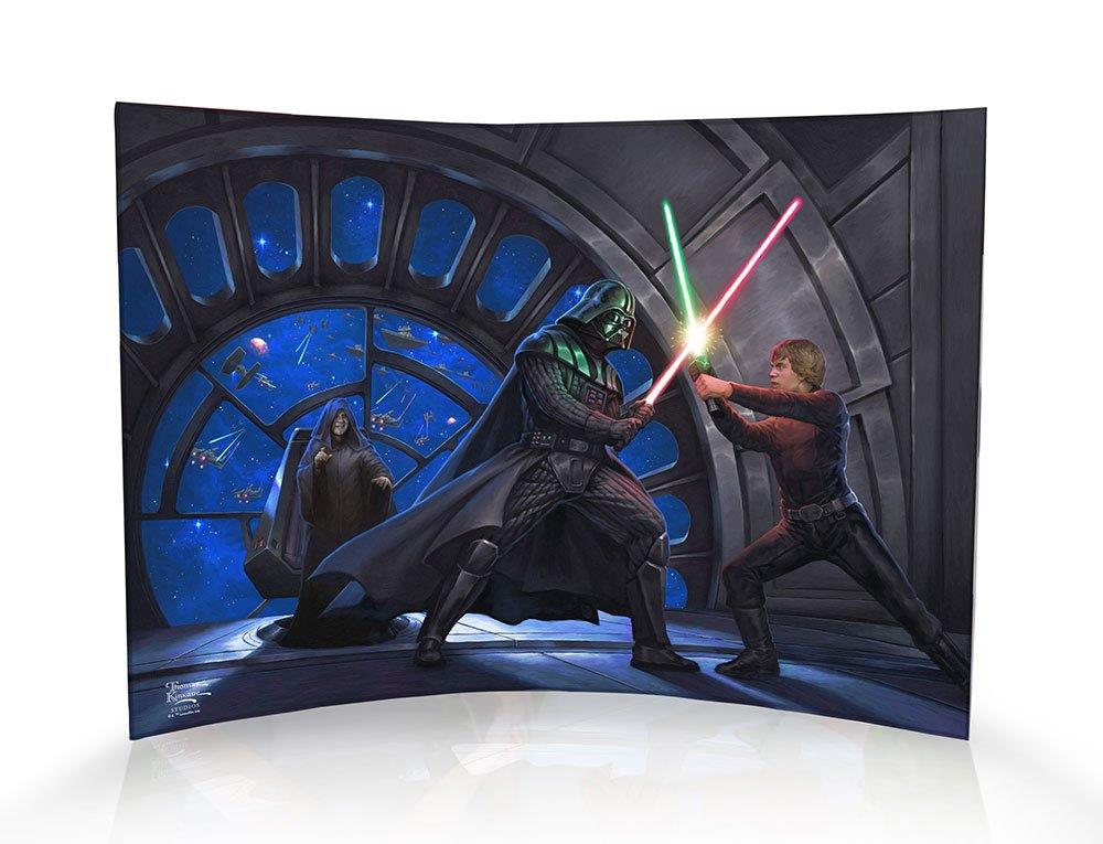 Star Wars (A Sons Destiny) 10" x 7" Curved Acrylic Print ACP1007CUR624
