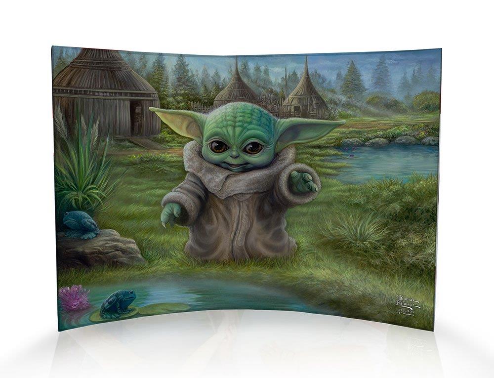 Star Wars (The Mandalorian - Childs Play) 10" x 7" Curved Acrylic Print ACP1007CUR634