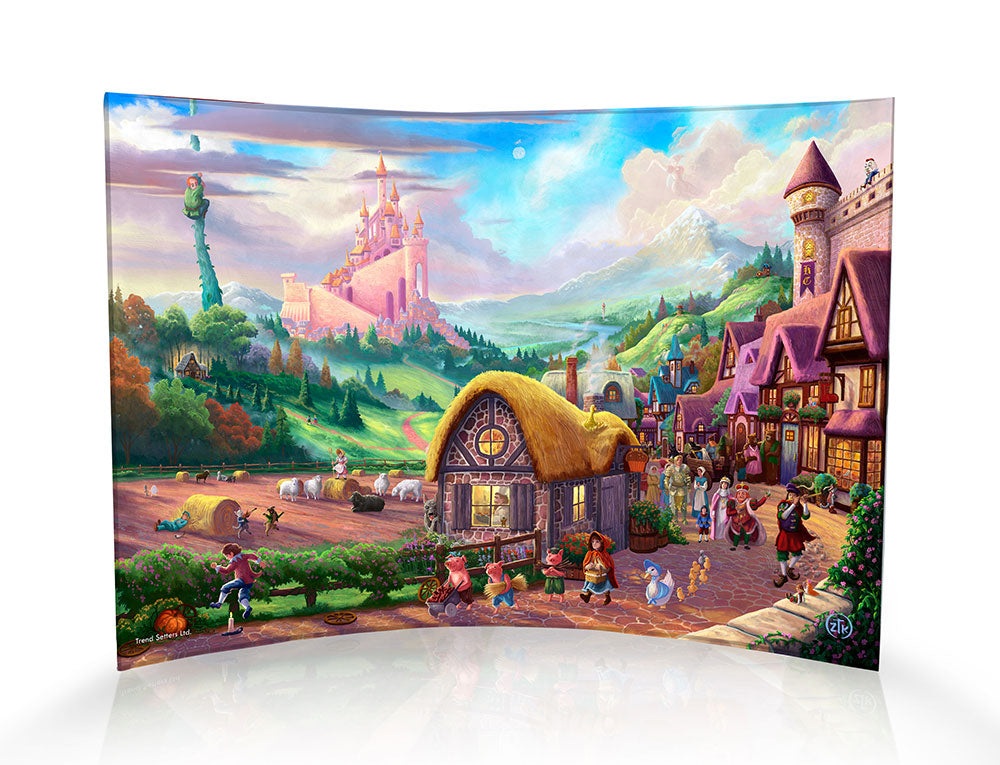 Zac Kinkade (Storybook Land) 10" x 7" Curved Acrylic Print ACP1007CUR682