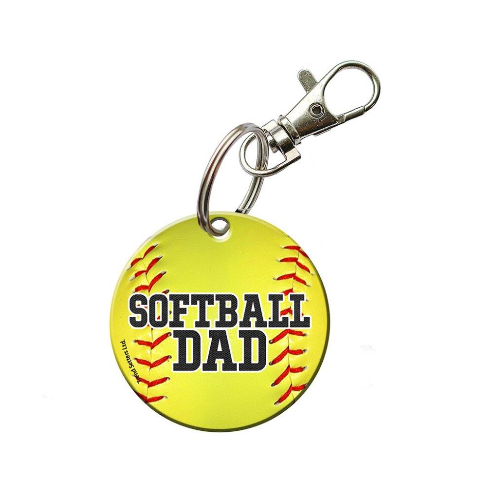 Sports Collection (Softball Dad) Acrylic Keychain ACPKRCIR559