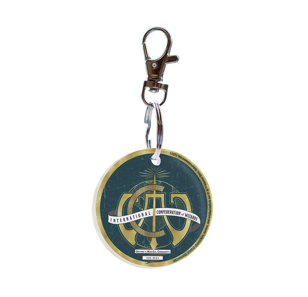 Fantastic Beasts: The Secrets of Dumbledore (International Confederation of Wizards) Circular Shaped Acrylic Keychain Print