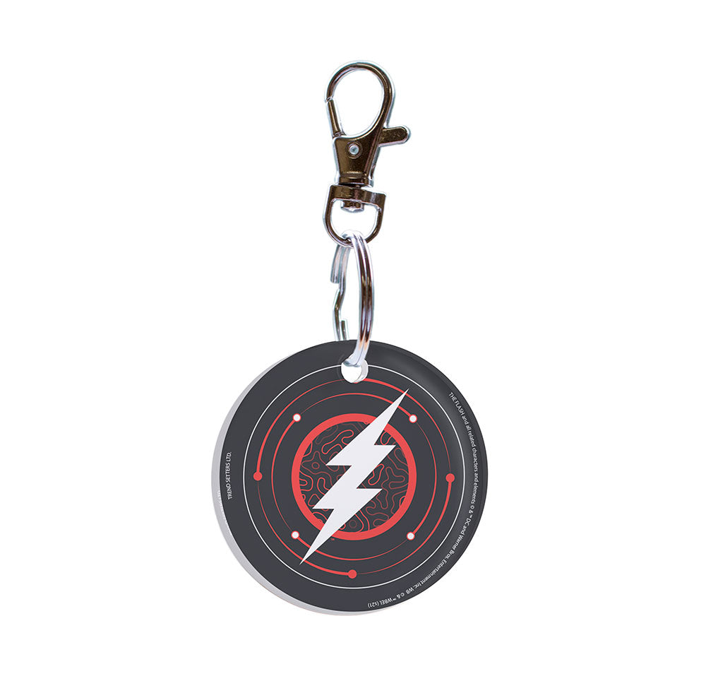 The Flash (Atoms) Circle Shaped Acrylic Keychain ACPKRCIR720