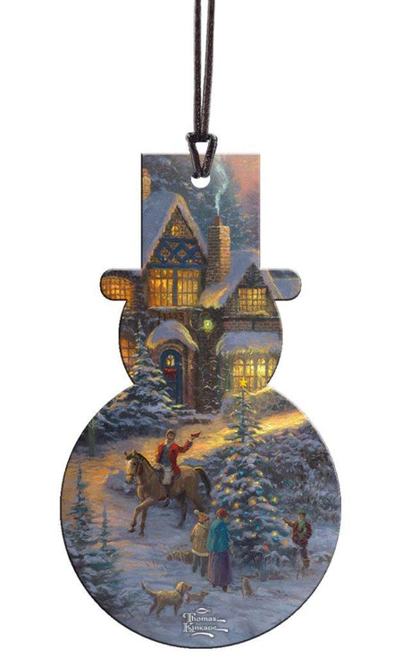 Thomas Kinkade (The Spirit Of Christmas) Hanging Acrylic Print ACPSNOW227