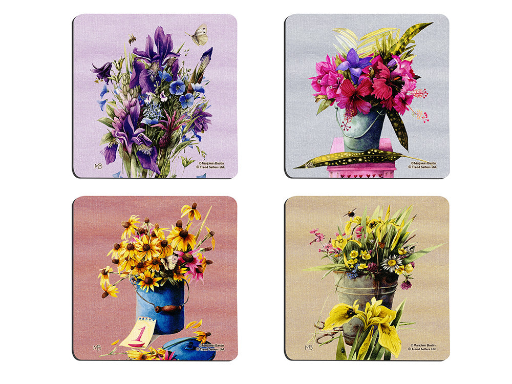 Marjolein Bastin (Flowers) Hardboard Coaster Set of Four CSTRHRD039