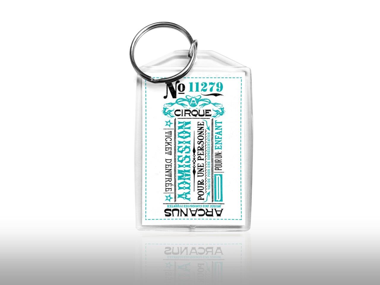 Fantastic Beasts: The Crimes of Grindelwald (Billets De Cirque) Keychain KRP034