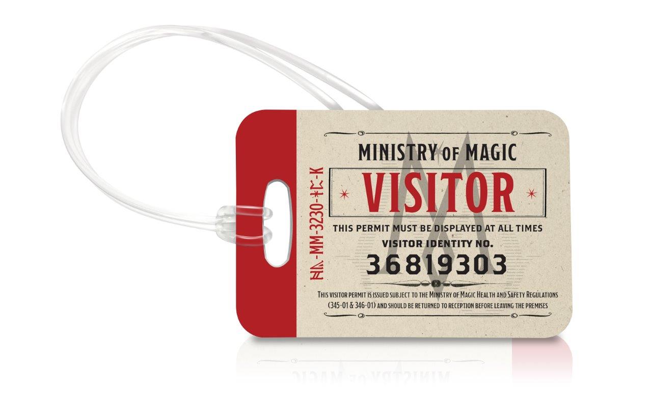 Fantastic Beasts and The Crimes of Grindelwald (Visitor Badge) Luggage Tag LTREC070