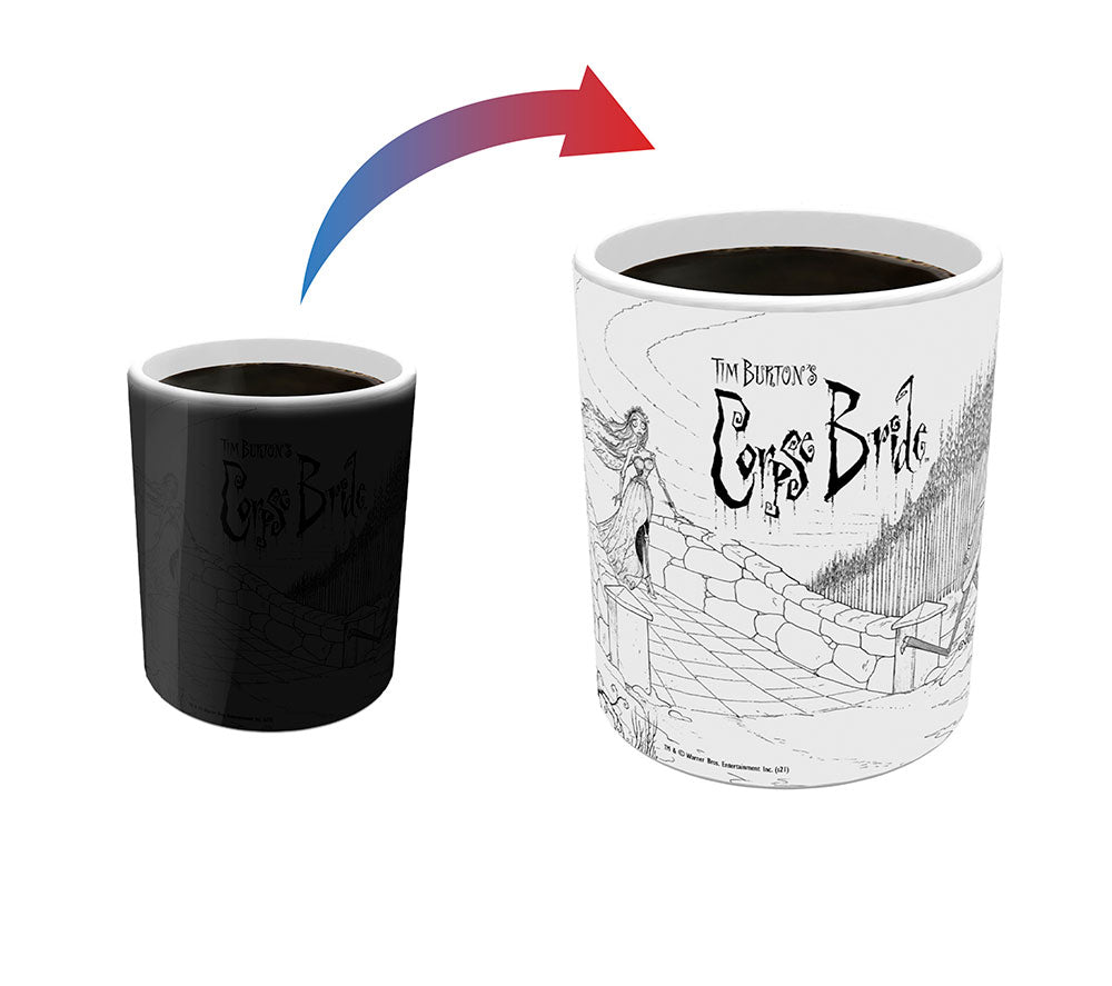 The Corpse Bride (Sketch) Morphing Mugs® Heat-Sensitive Mug MMUG027