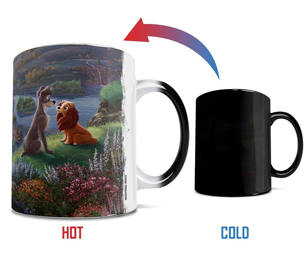 Disney (Lady and the Tramp Falling in Love) Morphing Mugs®  Heat-Sensitive Mug MMUG1094