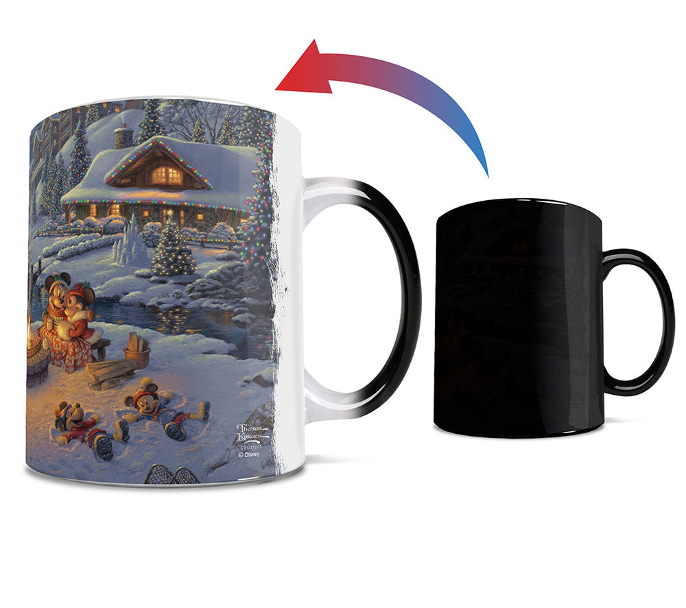 Disney (Mickey and Minnie Mouse - Christmas Lodge) Morphing Mugs®  Heat-Sensitive Mug MMUG1305