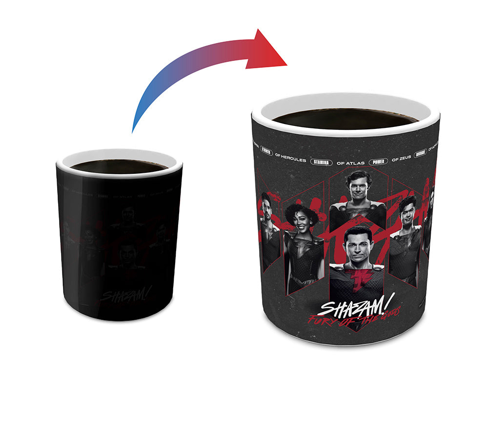 Shazam! Fury Of The Gods (We Are The Power) Morphing Mugs®  Heat-Sensitive Mug MMUG1517