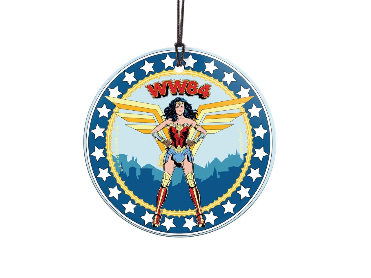Wonder Woman 1984 (The Hero) StarFire Prints™ Hanging Glass Print SPCIR1047