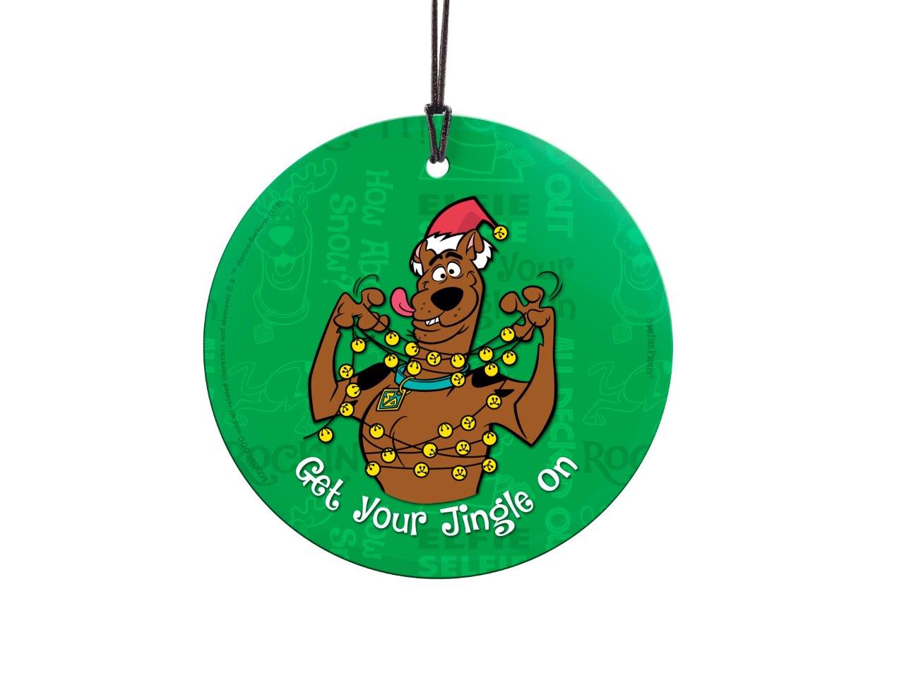 Scooby-Doo (Get Your Jingle On) StarFire Prints™ Hanging Glass Print SPCIR1056