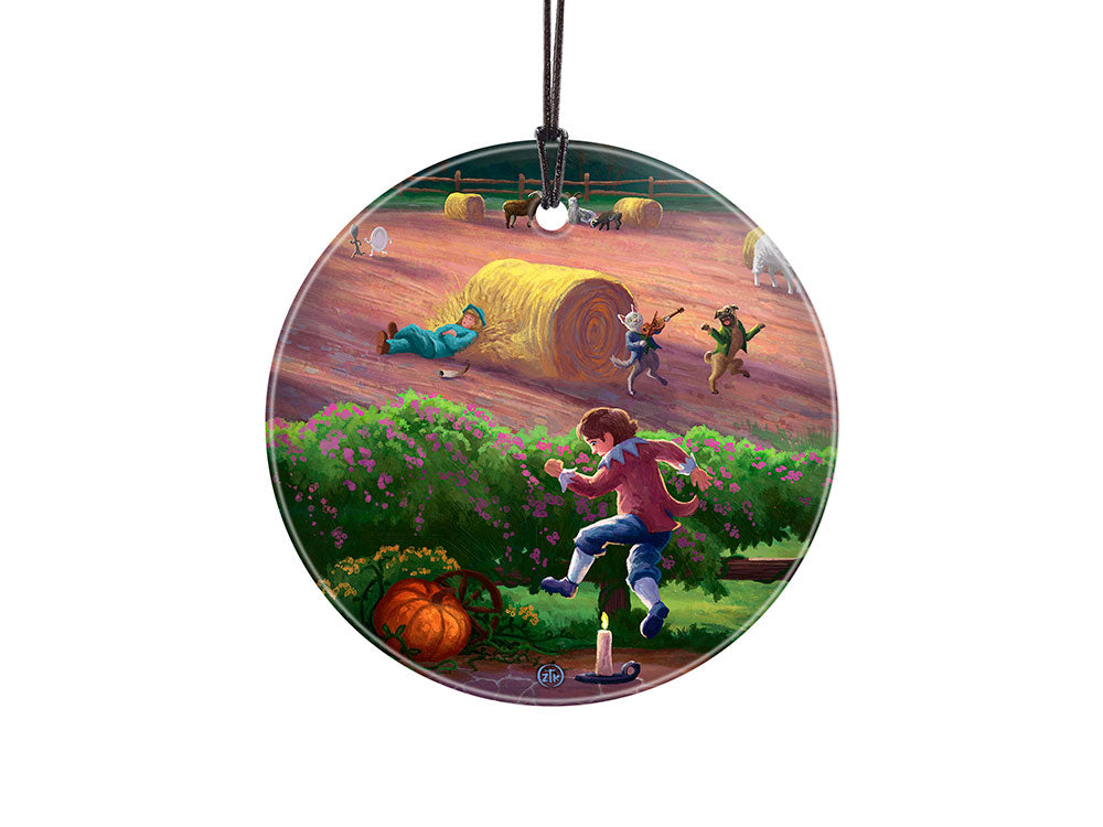 Zac Kinkade (Storybook Land - Jack Be Nimble) StarFire Prints™ Hanging Glass Print SPCIR1200