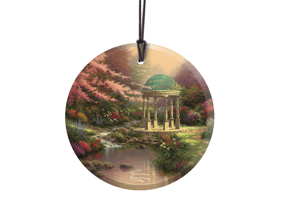 Thomas Kinkade (Pools of Serenity) StarFire Prints™ Hanging Glass Print SPCIR458
