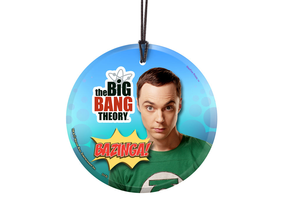 The Big Bang Theory (Bazinga) StarFire Prints™ Hanging Glass Print SPCIR460
