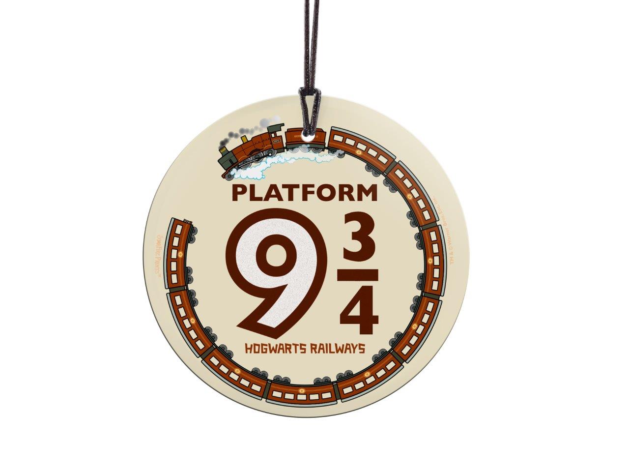 Harry Potter (Platform 9¾ Hogwarts Railways) StarFire Prints™ Hanging Glass Print SPCIR901