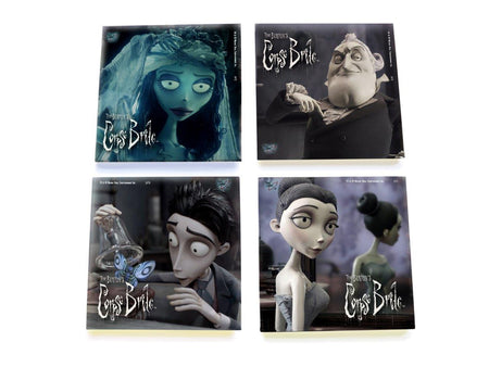 Corpse Bride (Set 2) StarFire Prints™ StarFire Prints™ Glass Coaster Set of Four SPCSTR118