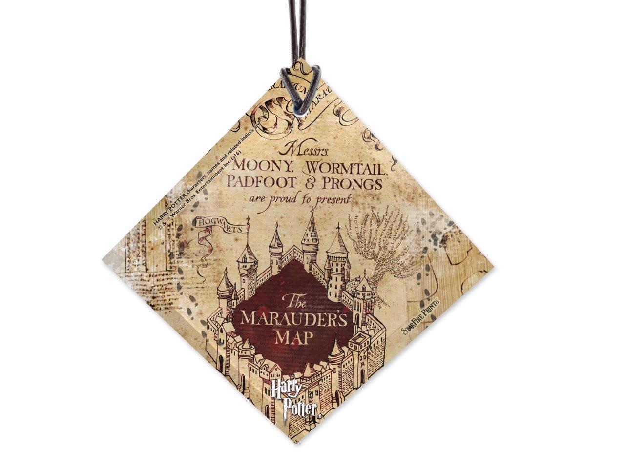 Harry Potter (Marauders Map) StarFire Prints™ Hanging Glass Print SPSQU603
