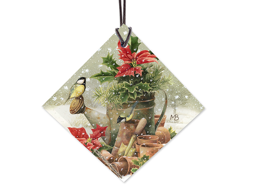 Marjolein Bastin (Winter Flowers) StarFire Prints™ Hanging Glass Print SPSQU681