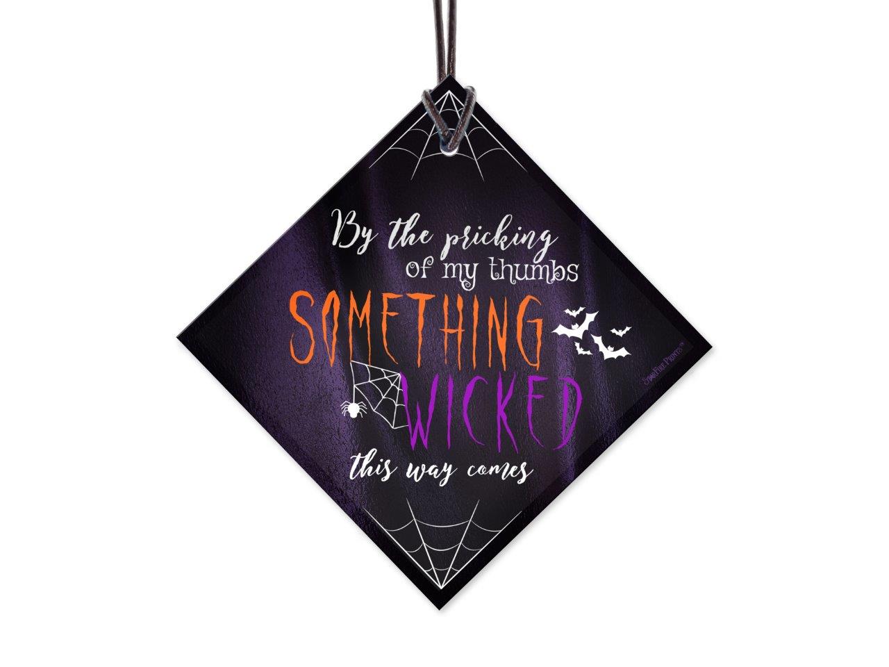 Halloween Collection (Something Wicked) StarFire Prints™ Hanging Glass Print SPSQU764