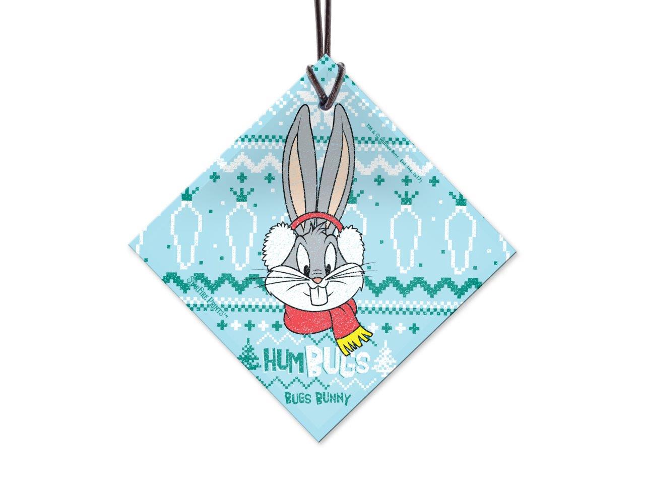 Looney Tunes (Bugs Bunny Pattern) StarFire Prints™ Glass Print SPSQU770