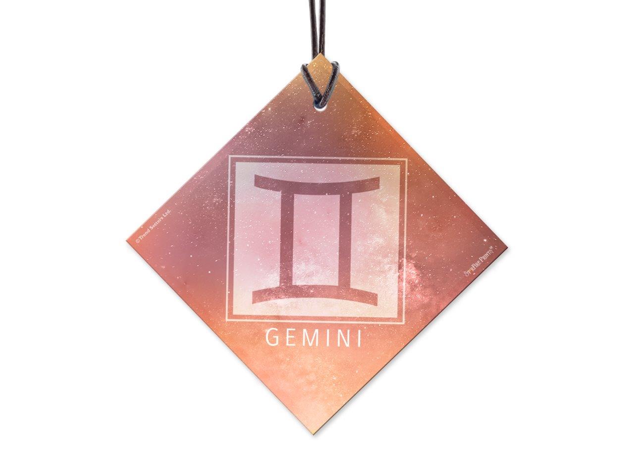 Zodiac Collection (Gemini) StarFire Prints™ Hanging Glass Print SPSQU828