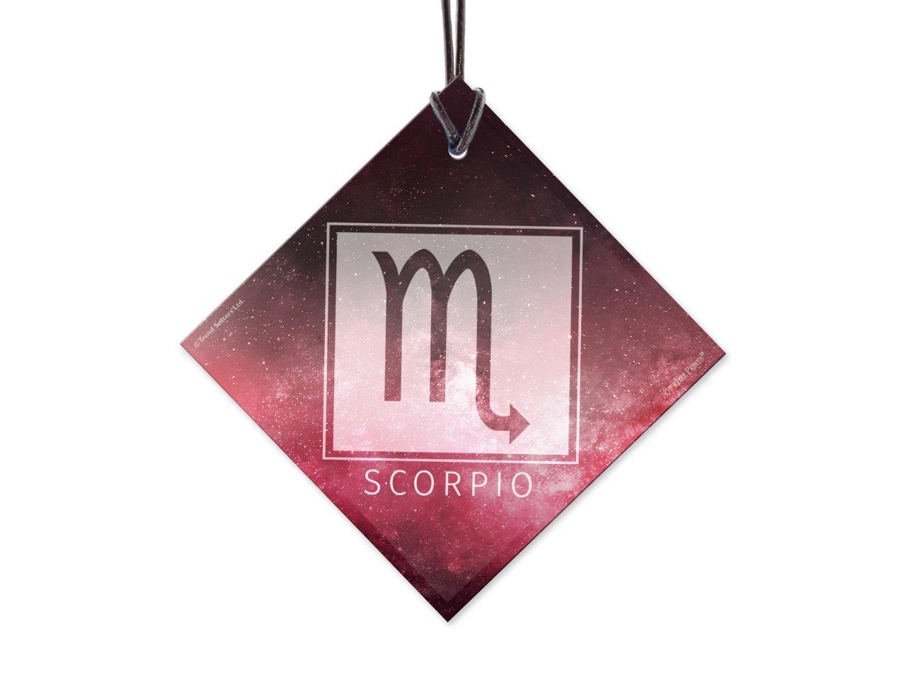 Zodiac Collection (Scorpio) StarFire Prints™ Hanging Glass Print SPSQU833