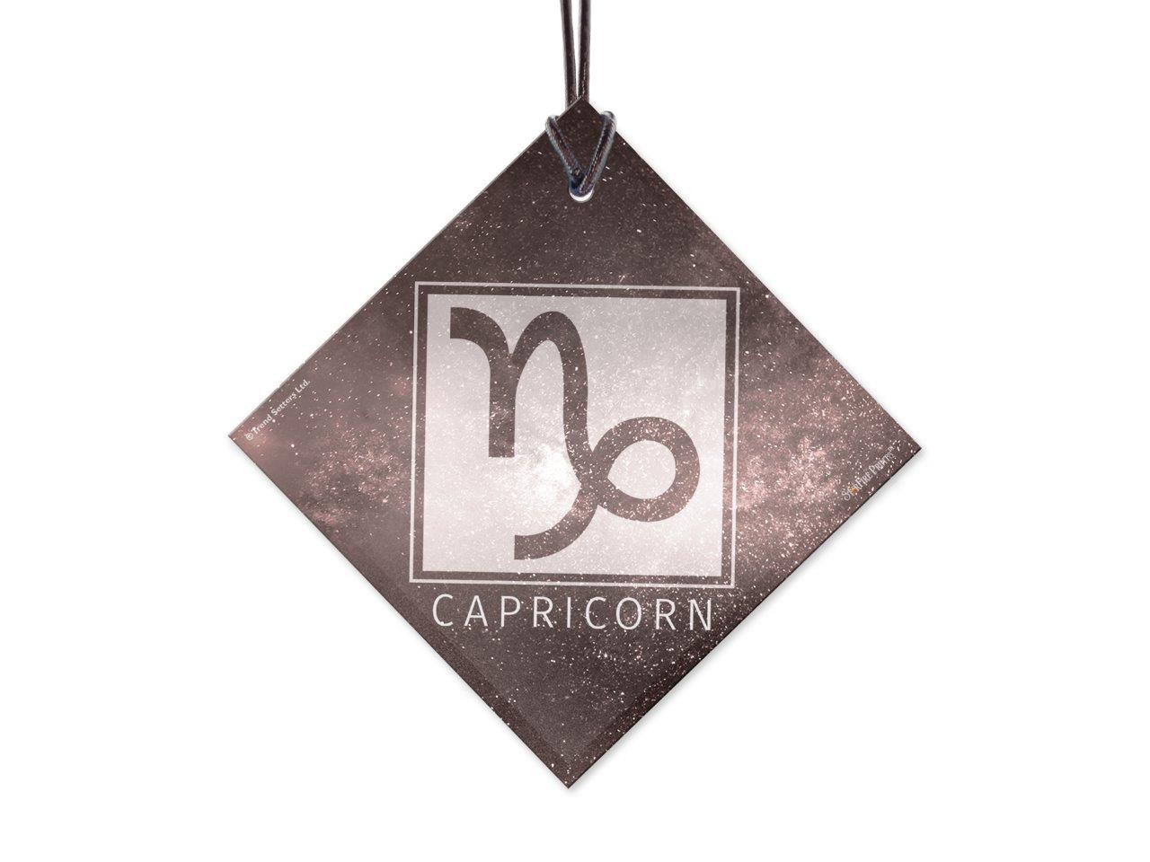 Zodiac Collection (Capricorn) StarFire Prints™ Hanging Glass Print SPSQU835