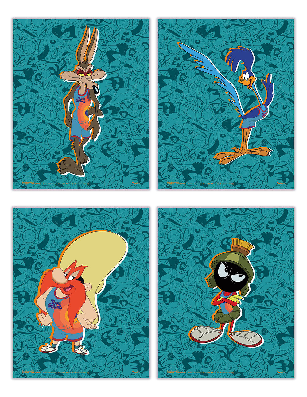 Space Jam: A New Legacy (String 3) TrendyPrint™ Wall Art Set TP08100048