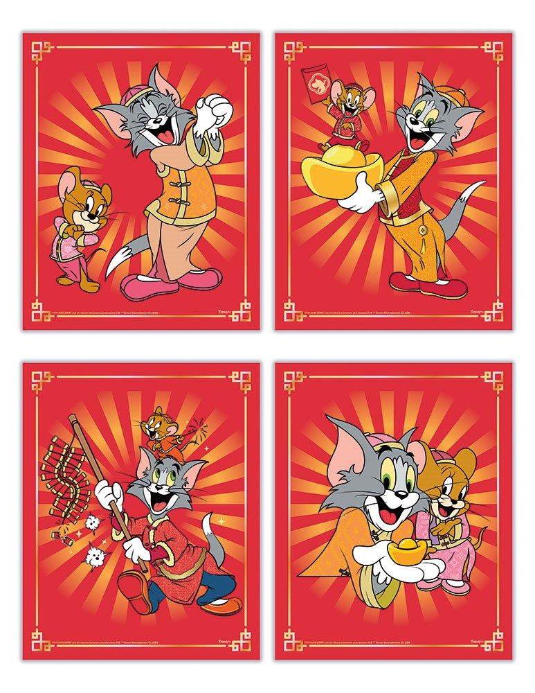 Tom and Jerry (Chinese New Year) TrendyPrint™ Wall Art Set TP08100184