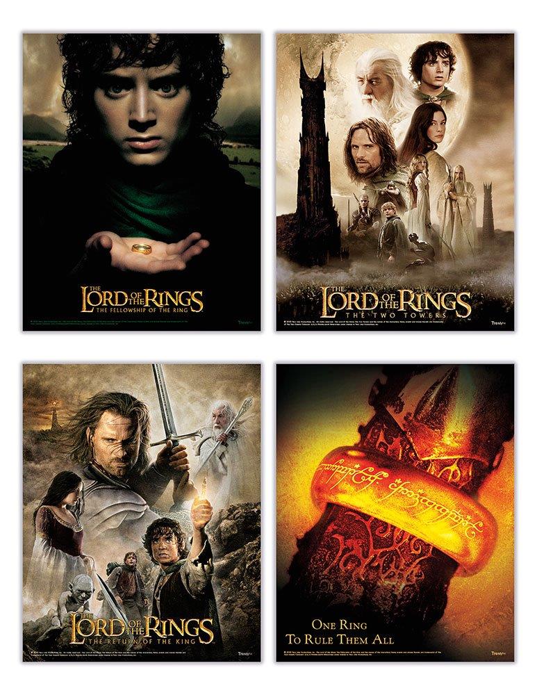 The Lord of The Rings Trilogy (One Ring) TrendyPrint™ Wall Art Set TP08100627
