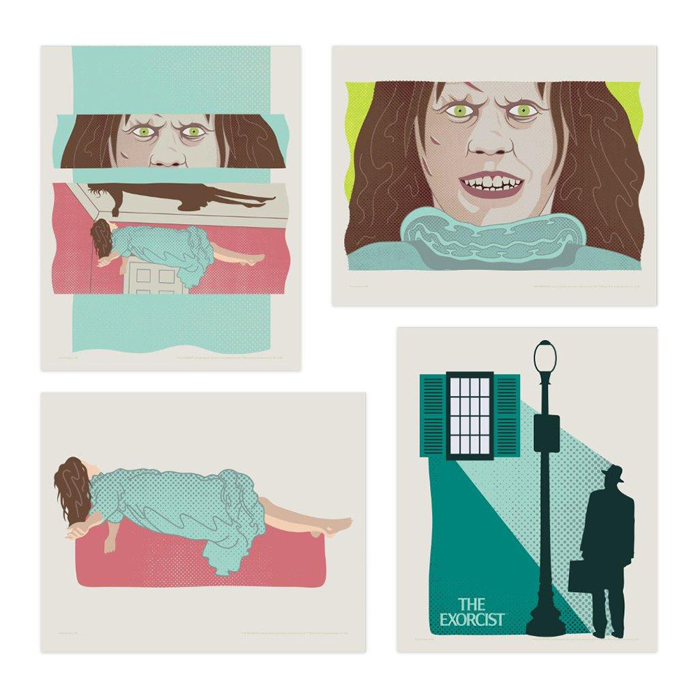 The Exorcist (Art of Horror) TrendyPrint™ Wall Art Set TP08100792