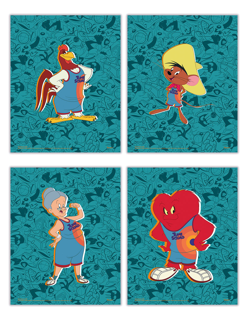 Space Jam: A New Legacy (String 4) TrendyPrint™ Wall Art Set TP08100864