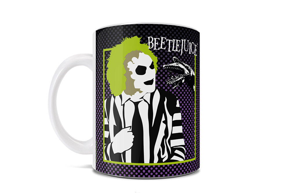 Beetlejuice (Dots) 11 Oz Ceramic Mug WMUG1377