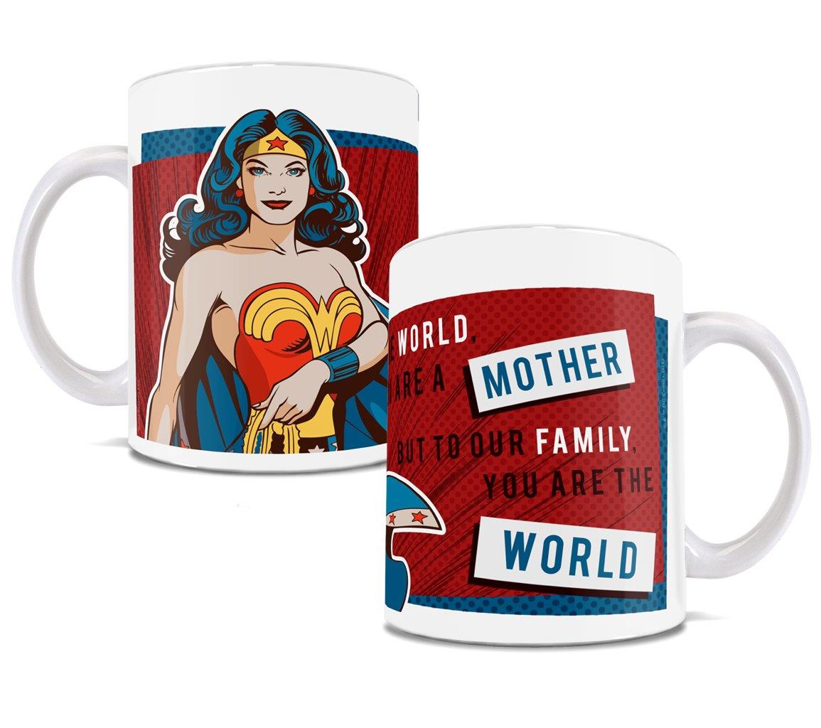 DC Comics (Wonder Woman - Mom, You are the World) 11 oz Ceramic Mug WMUG801
