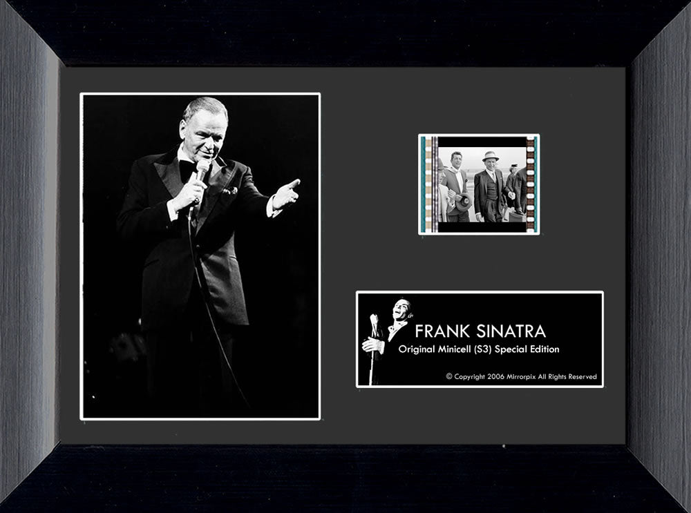 Frank Sinatra (S3) Minicell FilmCells Framed Desktop Presentation USFC2017