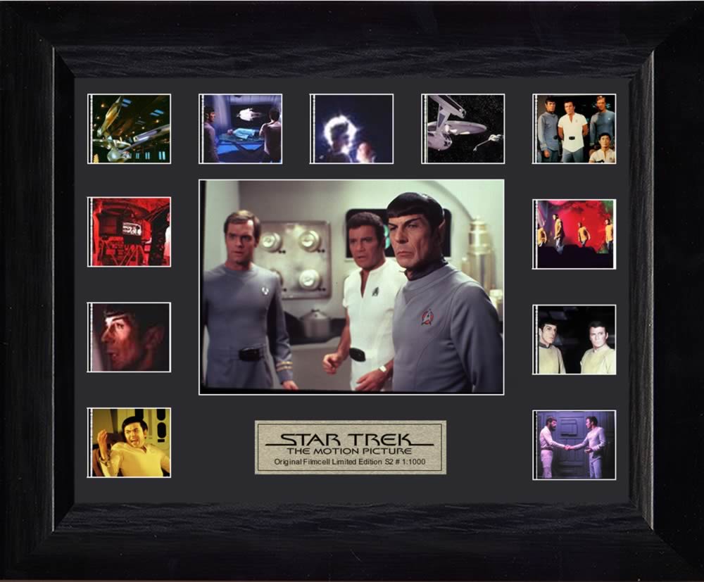 Star Trek The Motion Picture (S2) Limited Edition Mini Montage Framed FilmCells Presentation USFC2123