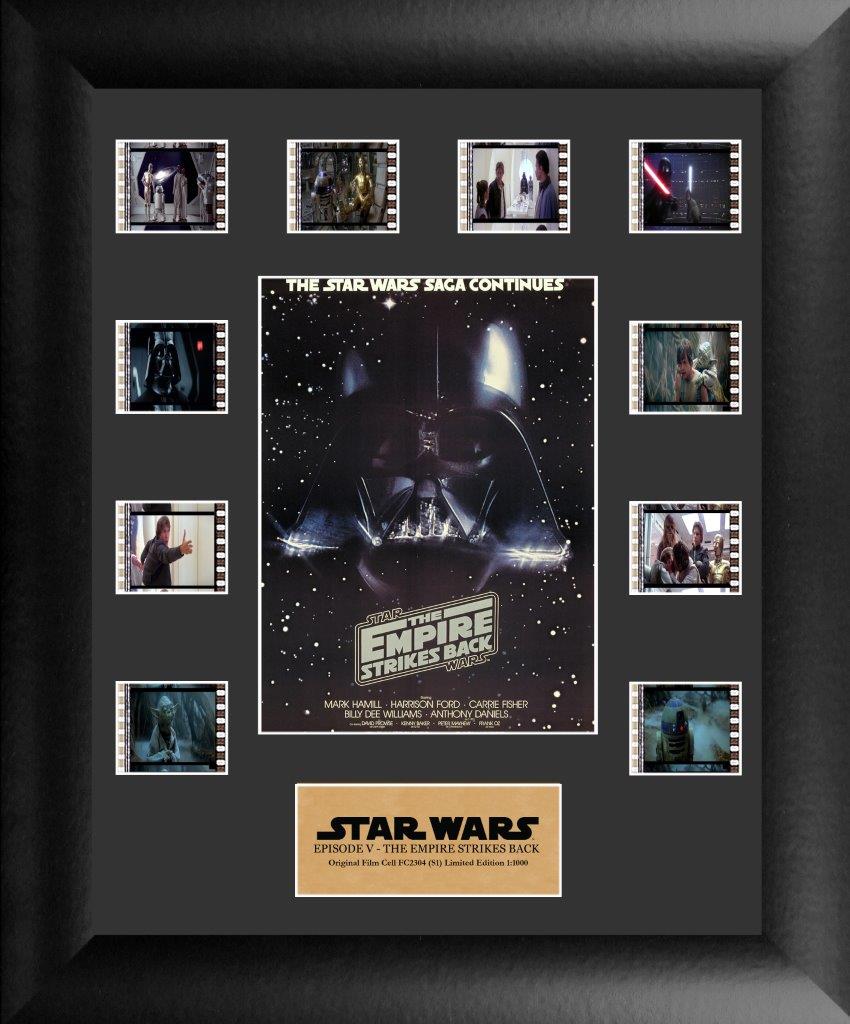 Star Wars: Episode V (The Empire Strikes Back) Limited Edition Mini Montage Framed FilmCells Presentation