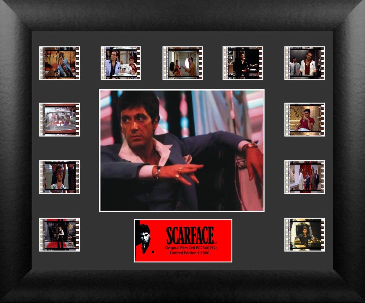 Scarface (S2) Limited Edition Mini Montage Framed FilmCells Presentation USFC2340