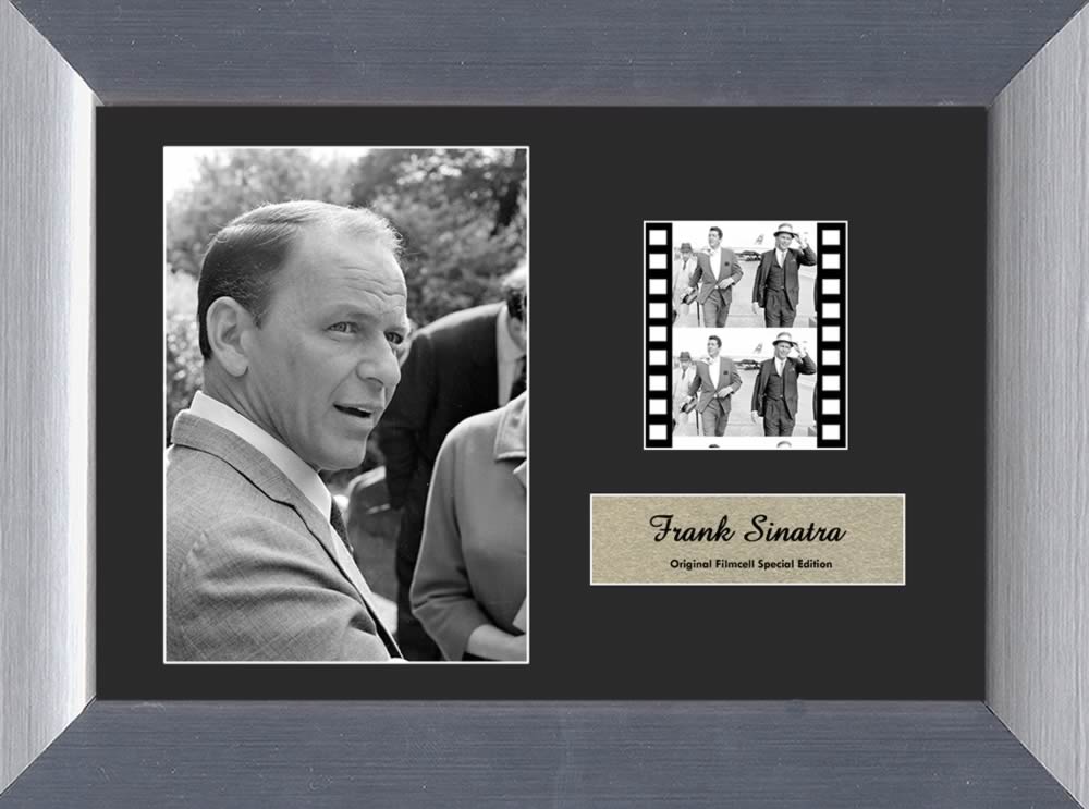 Frank Sinatra Minicell FilmCells Framed Desktop Presentation USFC2448