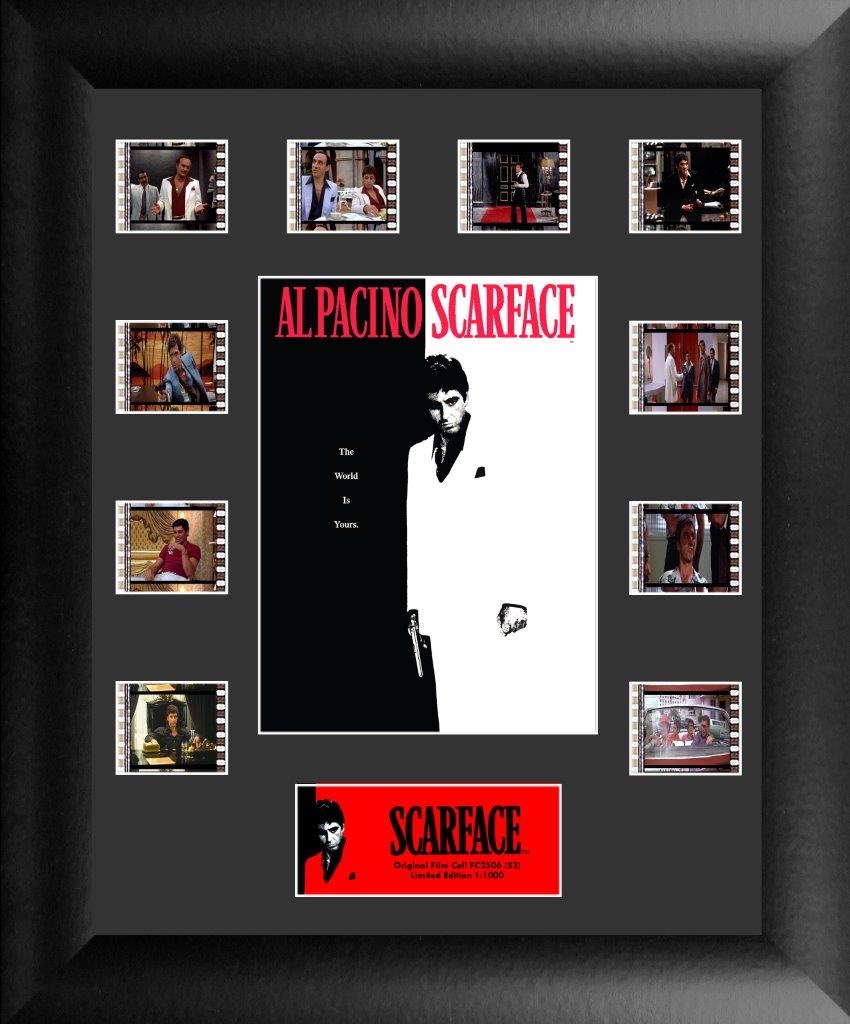 Scarface (S3) Limited Edition Mini Montage Framed FilmCells Presentation USFC2506