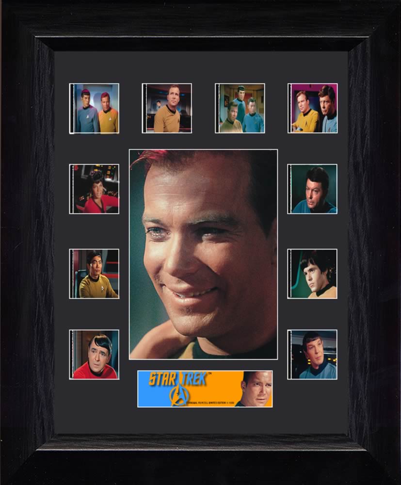 Star Trek The Original Series S2) Limited Edition Mini Montage Framed FilmCells Presentation USFC2529
