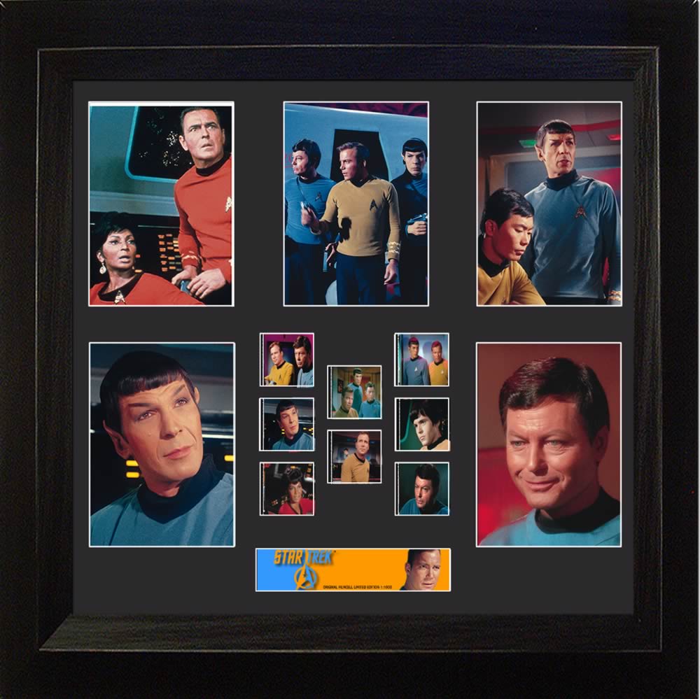 Star Trek: The Original Series FilmCells Presentation Limited Edition Montage Wall Art USFC2530