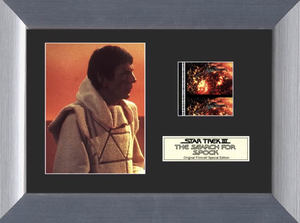 Star Trek III: The Search for Spock Minicell FilmCells Framed Desktop Presentation USFC2790