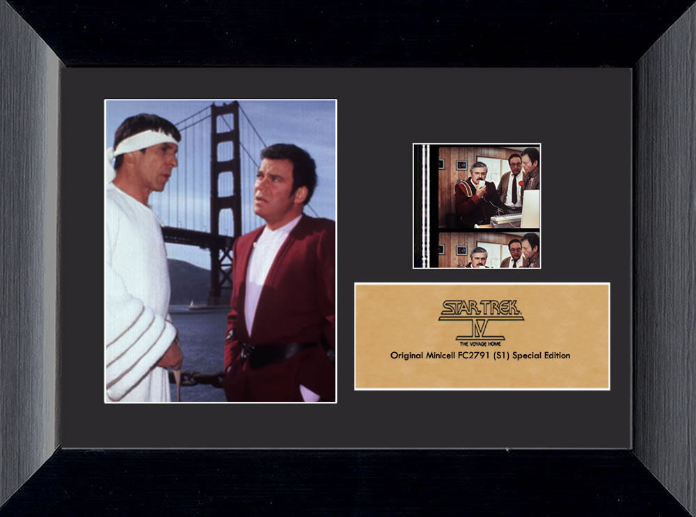 Star Trek IV: The Voyage Minicell FilmCells Framed Desktop Presentation USFC2791