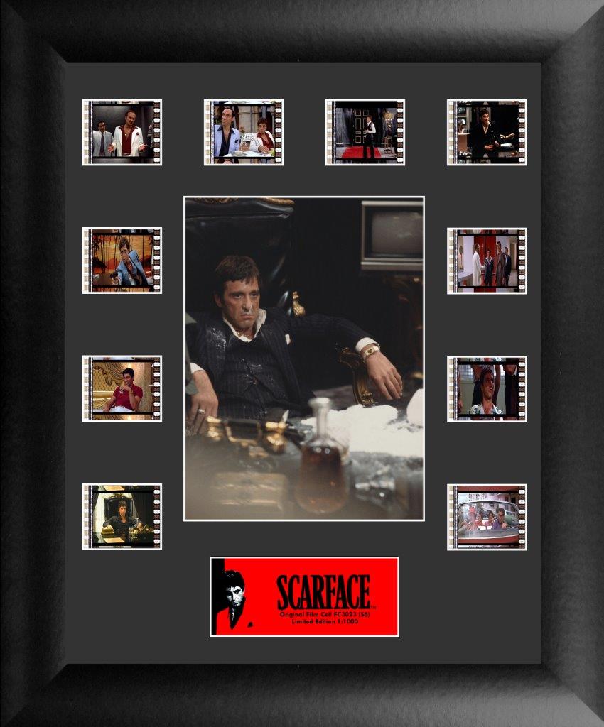 Scarface (S6) Mini Montage Framed FilmCells Presentation USFC3023