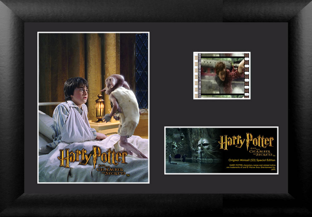 Harry Potter and the Chamber of Secrets (Dobby) Minicell FilmCells Framed Desktop Presentation USFC5067